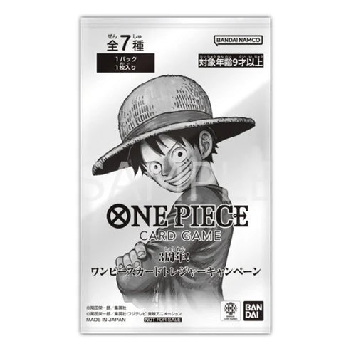 One Piece 3rd Anniversary Treasure Campaign Pack