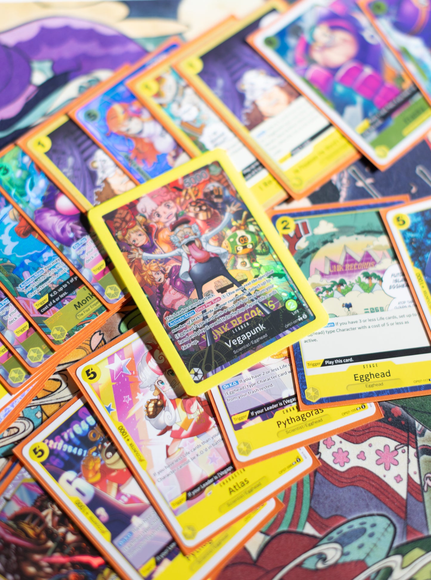 Card Gard Leader Case Yellow One Piece Card Game 2 per pack