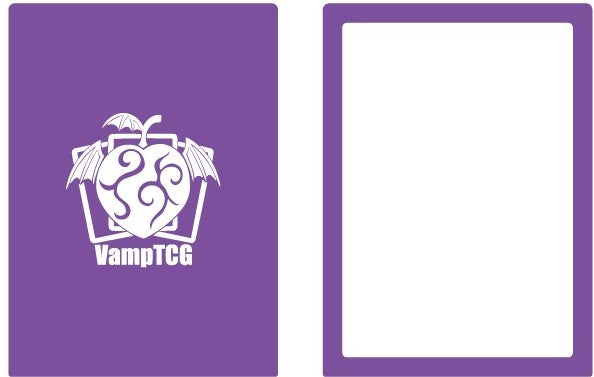 Card Gard Leader Case Purple x Vampyr Gaming VAMPTCG One Piece Card Game 2 per pack